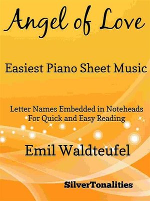 cover image of Angel of Love Easiest Piano Sheet Music